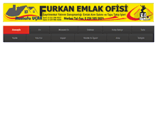 Tablet Screenshot of furkanemlakincirliova.com